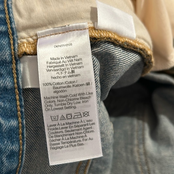 NWOT Madewell Low-Slung Straight Jeans in Olvera Wash Size 33 - Picture 11 of 16